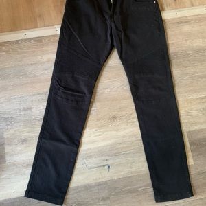 Armani Exchange black skinny jeans